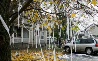 Egging, Toilet Papering: How to Clean Up After Halloween Pranks